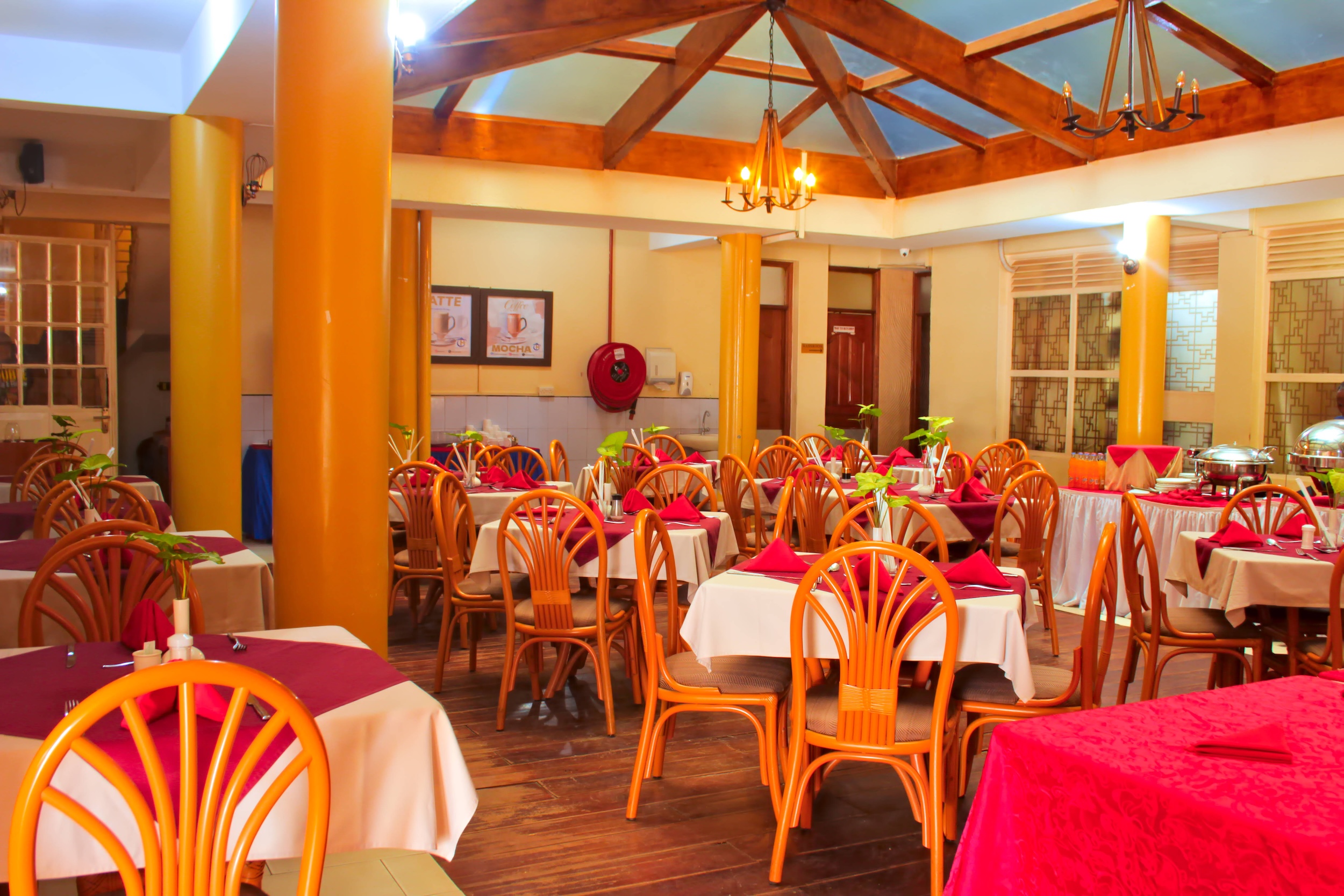 Dining room at ANAM Restaurant, Tea Tot Hotel